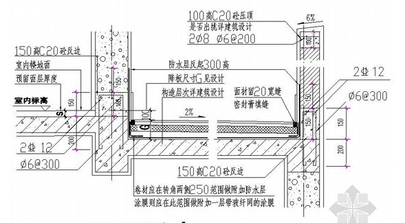油氈瓦屋面施工泛水處理(圖1) 屋面油氈瓦泛水處理詳情