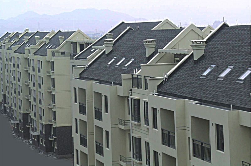 油氈瓦跨越走進(jìn)舊城改造隊(duì)伍(轉(zhuǎn)載)(圖1) 多彩油氈瓦屋面改造圖片